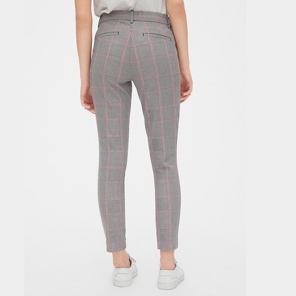 Gap Women’s Plaid Skinny Ankle Pants, 6R - Picture 3 of 9